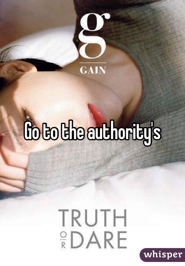 Go to the authority's 