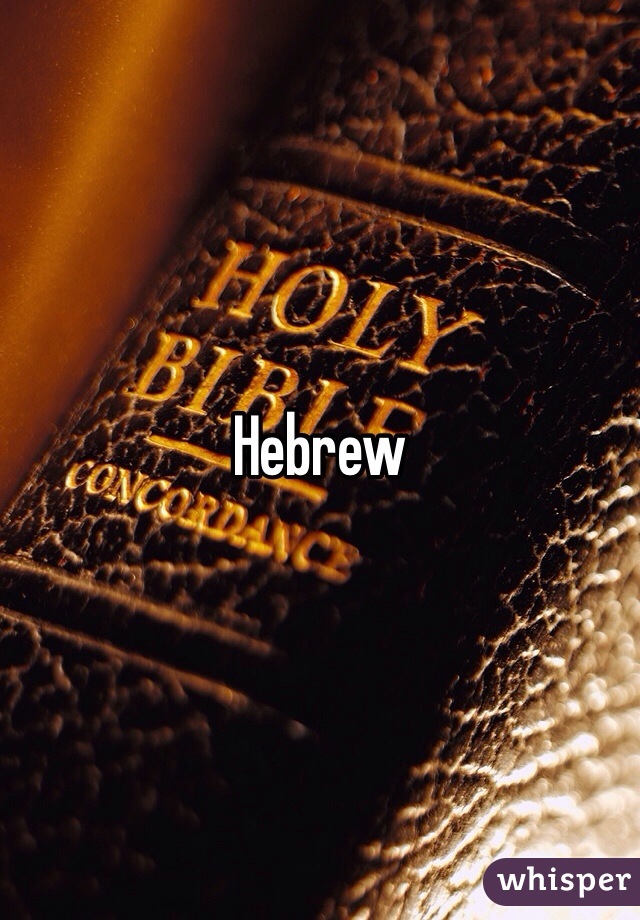 Hebrew