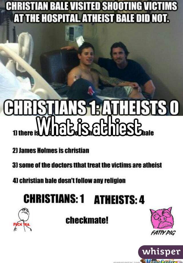 What is athiest 