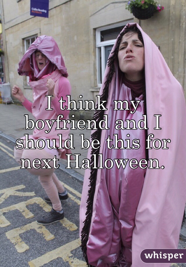 I think my boyfriend and I should be this for next Halloween.