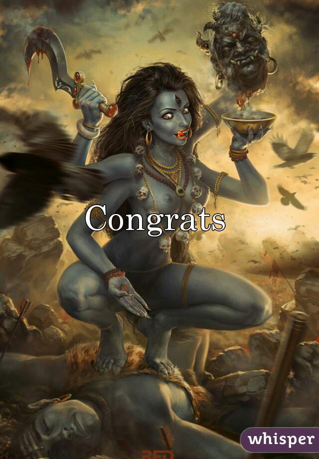 Congrats 