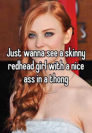 Redhead With Nice Ass