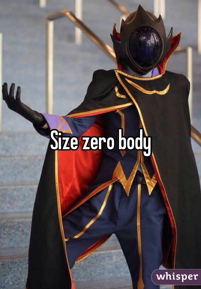 Size zero body