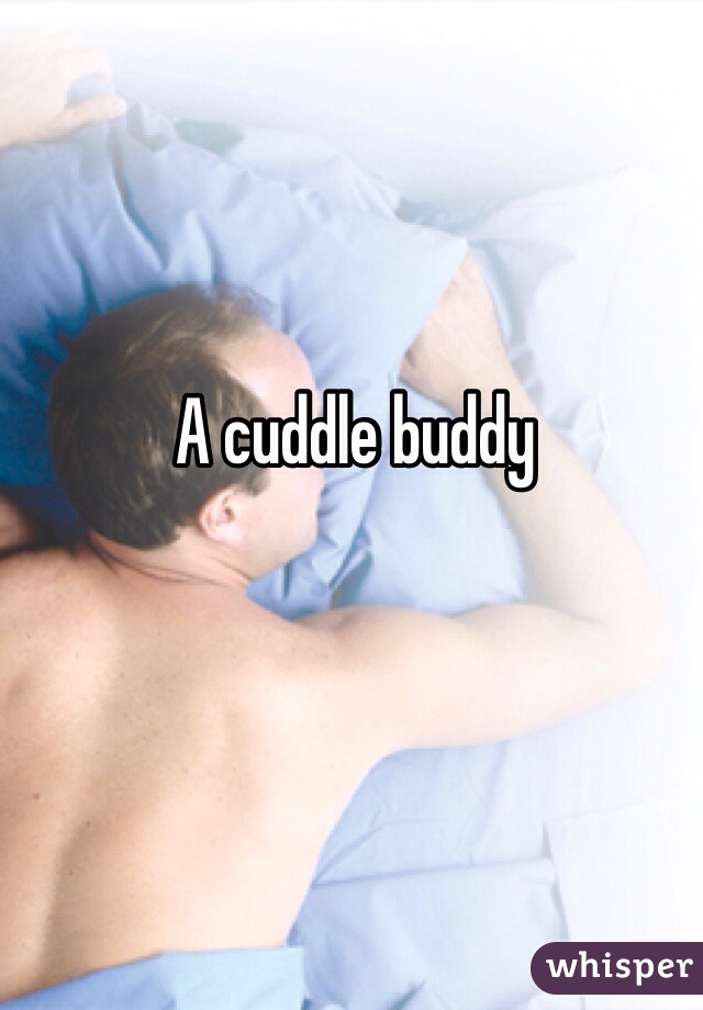 A cuddle buddy