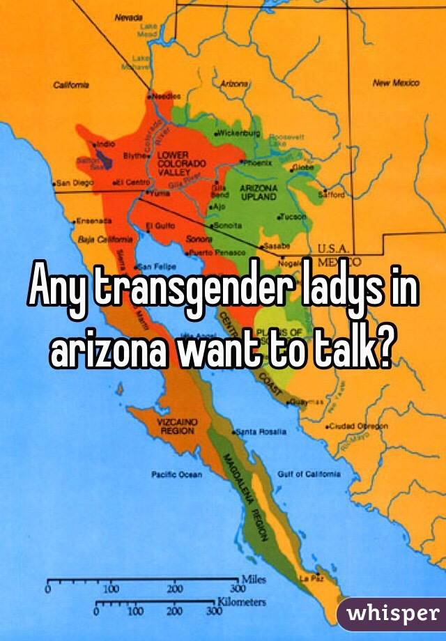 Any transgender ladys in arizona want to talk?