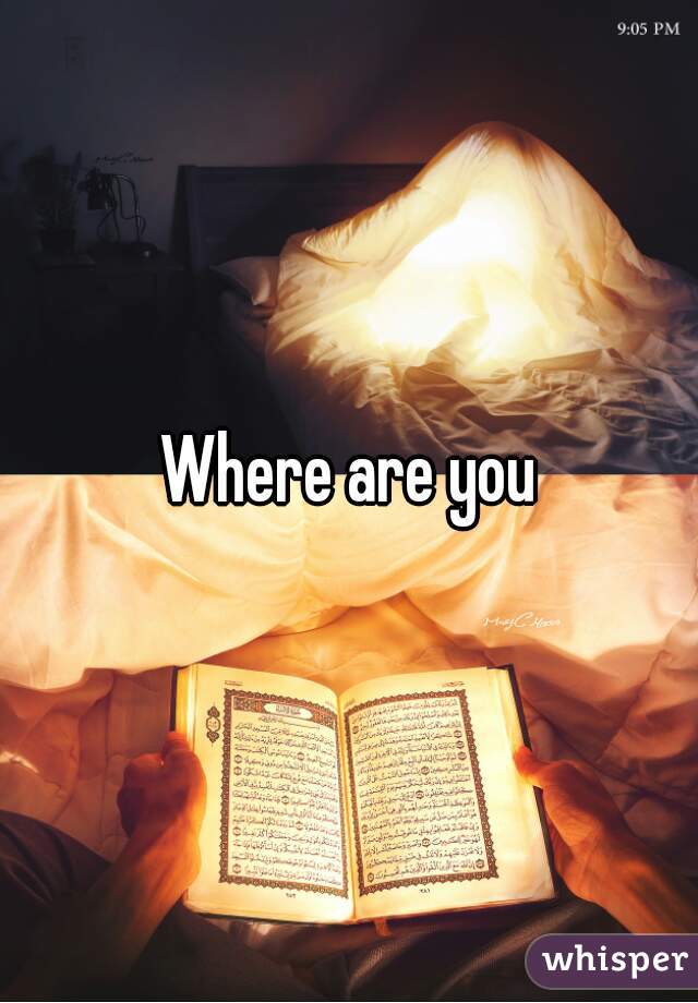 Where are you