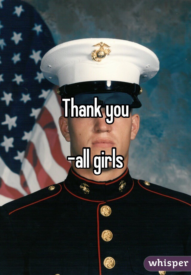 Thank you 

-all girls