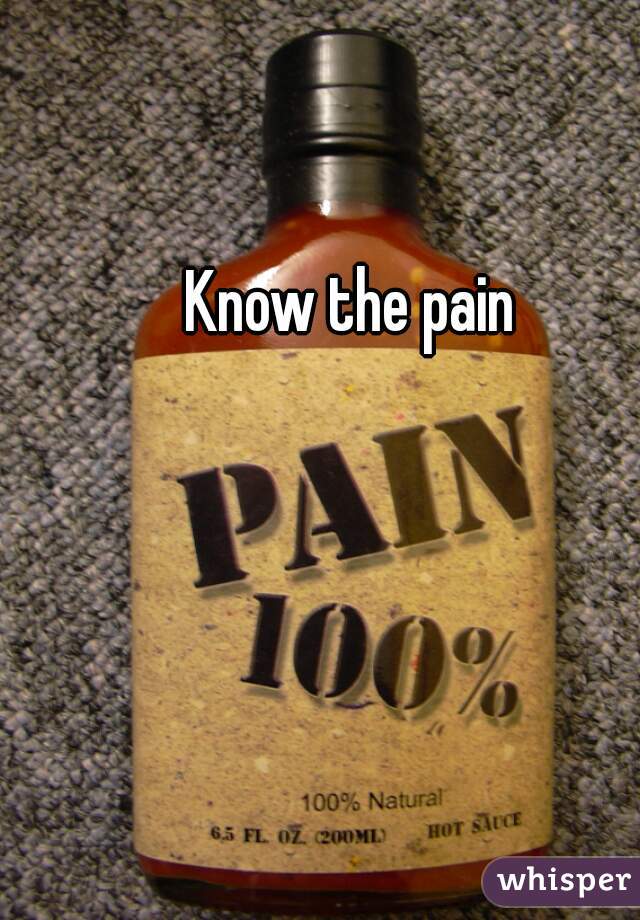 Know the pain