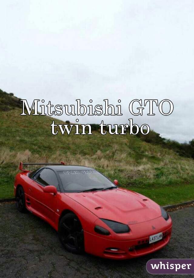 Mitsubishi GTO twin turbo