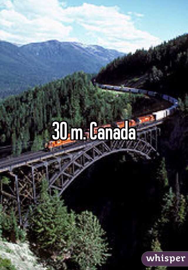 30 m. Canada