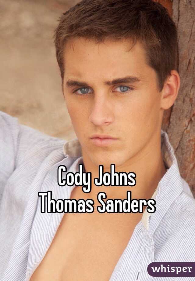 Cody Johns
Thomas Sanders