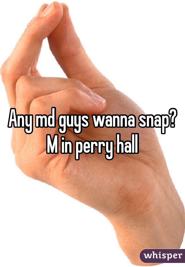 Any md guys wanna snap? M in perry hall