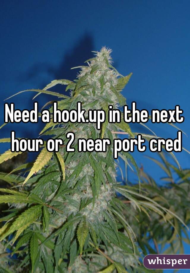 Need a hook.up in the next hour or 2 near port cred