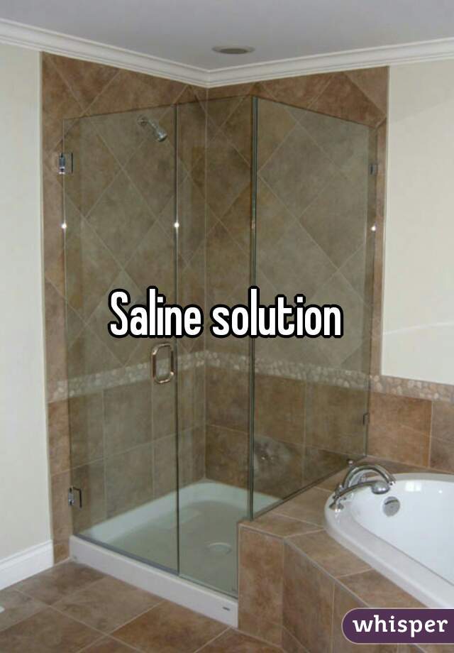 Saline solution