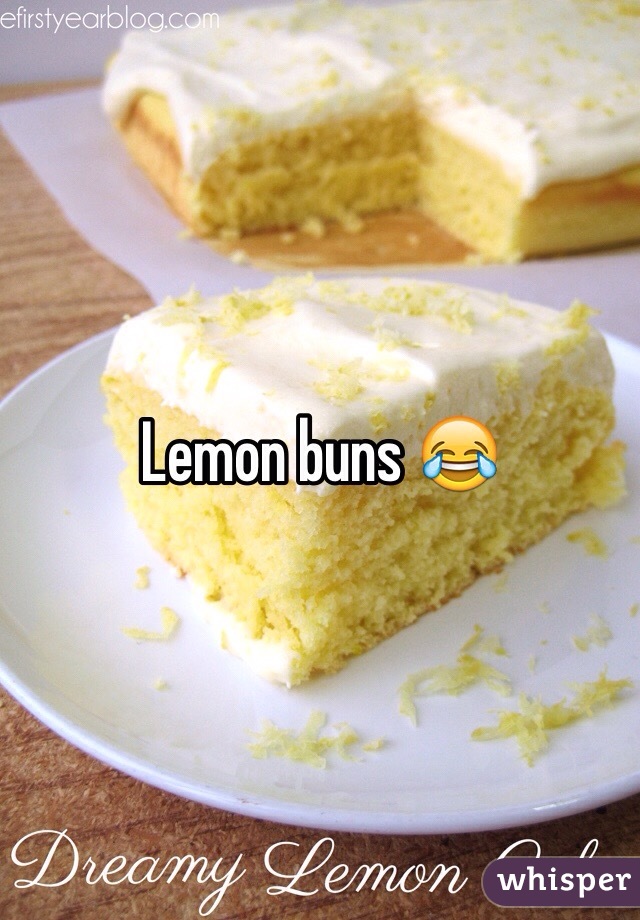 Lemon buns 😂