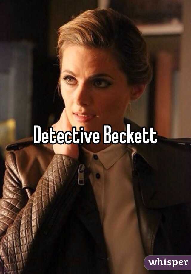 Detective Beckett