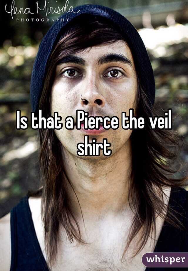Is that a Pierce the veil shirt
