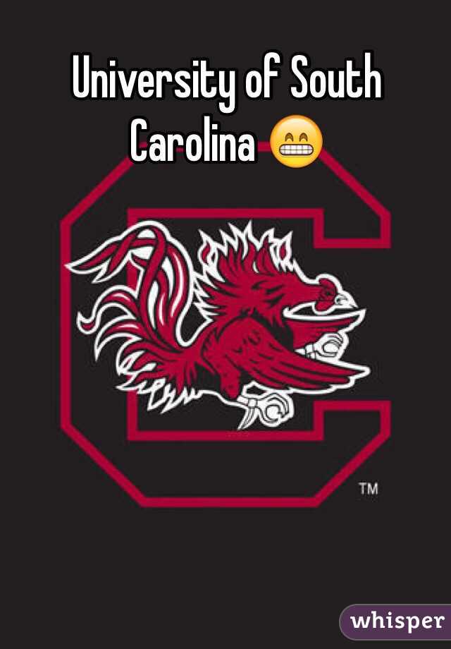 University of South Carolina 😁