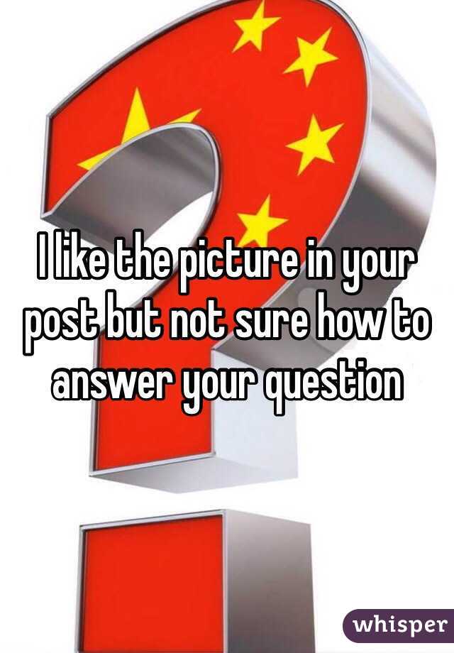 I like the picture in your post but not sure how to answer your question 