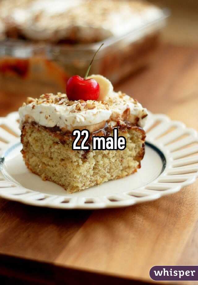 22 male