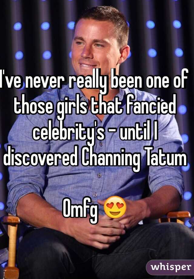 I've never really been one of those girls that fancied celebrity's - until I discovered Channing Tatum 

Omfg 😍
