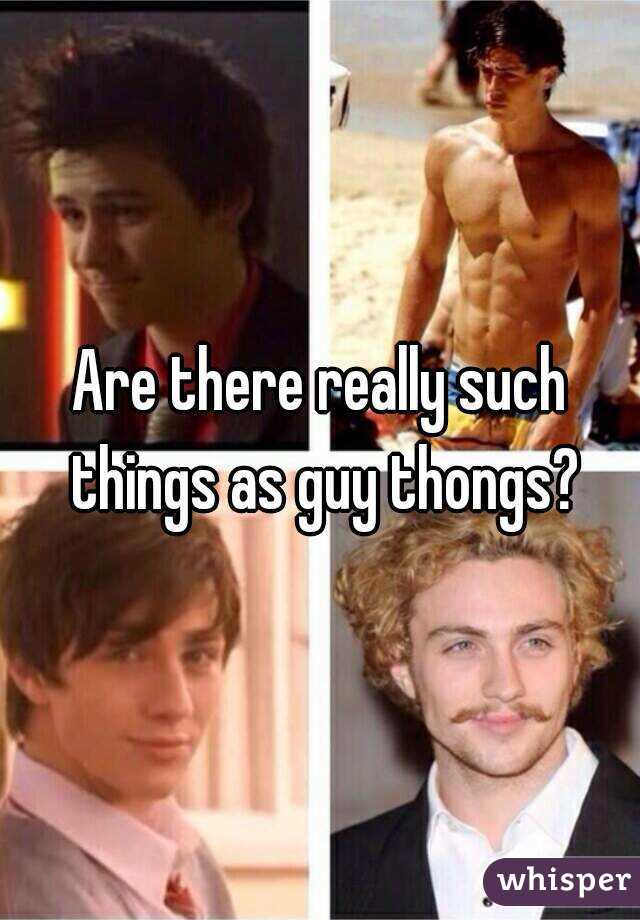 Are there really such things as guy thongs?