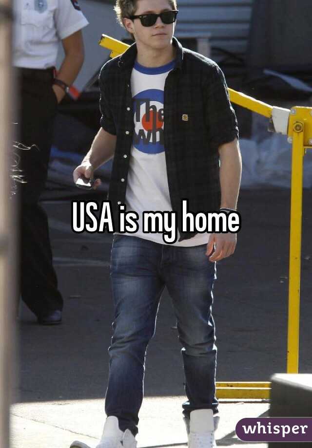 USA is my home 