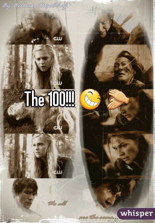 The 100!!! 😆 👏  