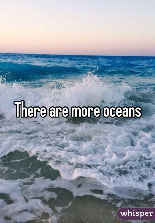 There are more oceans 