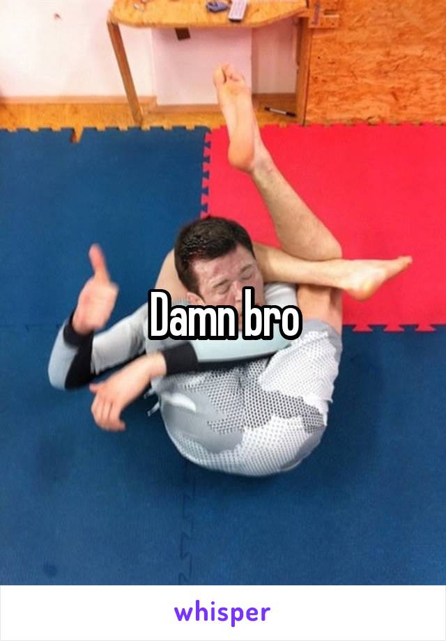 Damn bro