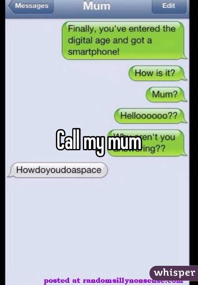 call-my-mum