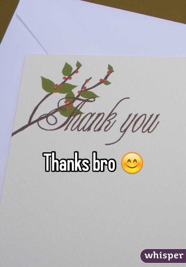 Thanks bro 😊