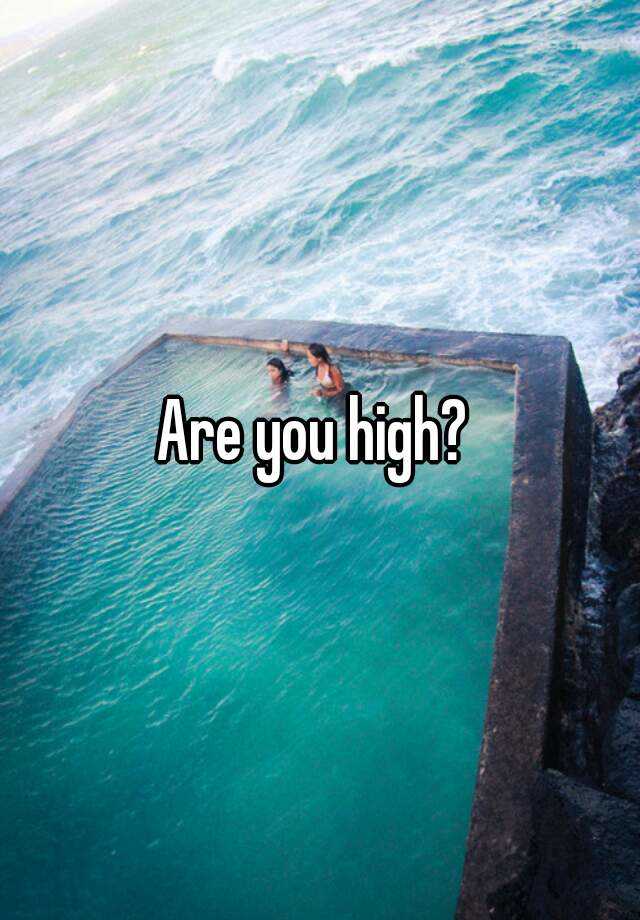 are-you-high