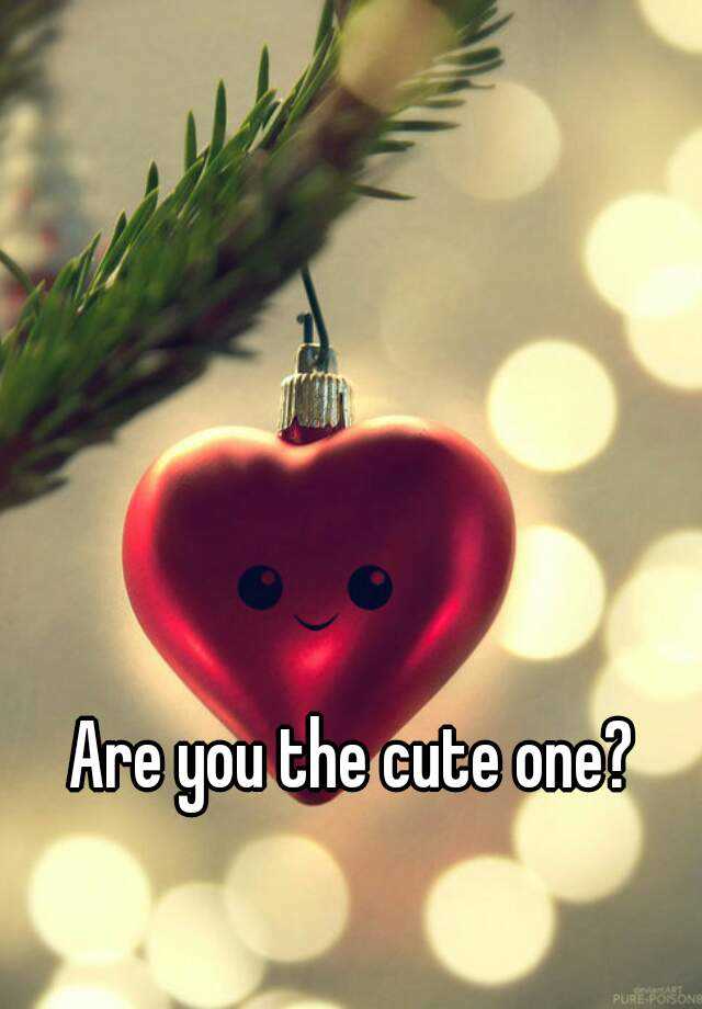 are-you-the-cute-one