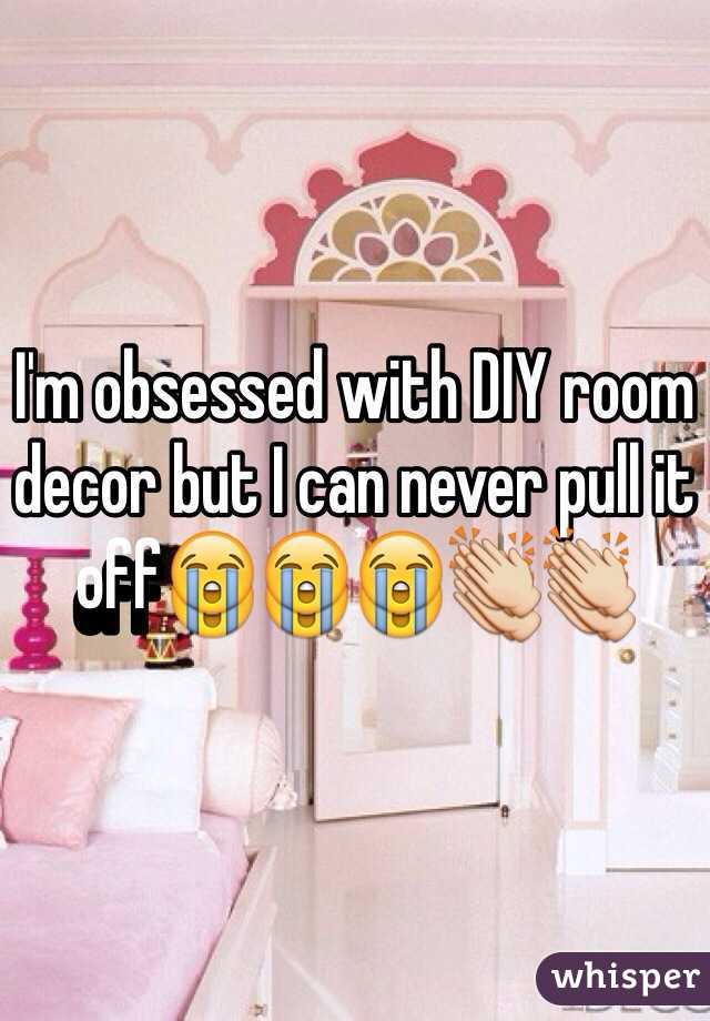 I'm obsessed with DIY room decor but I can never pull it off😭😭😭👏👏