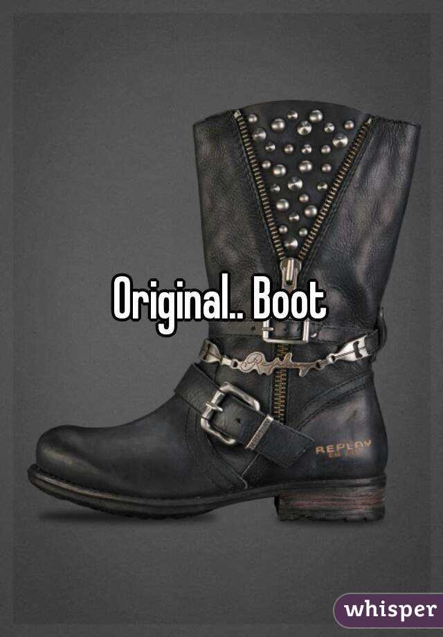 Original.. Boot