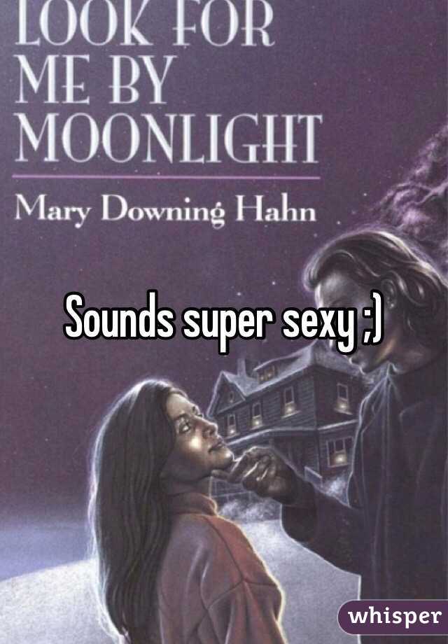 Sounds super sexy ;)