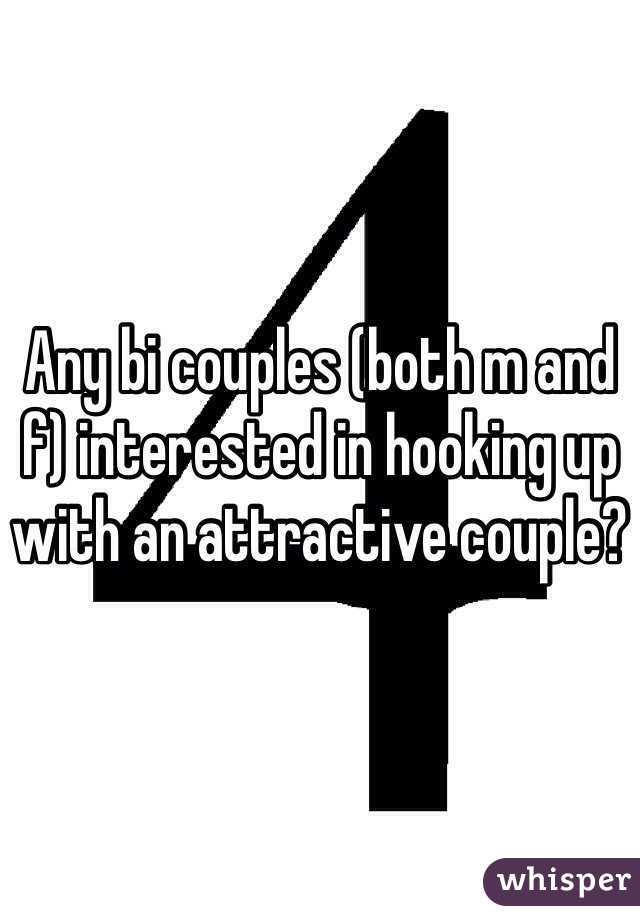 Any bi couples (both m and f) interested in hooking up with an attractive couple?