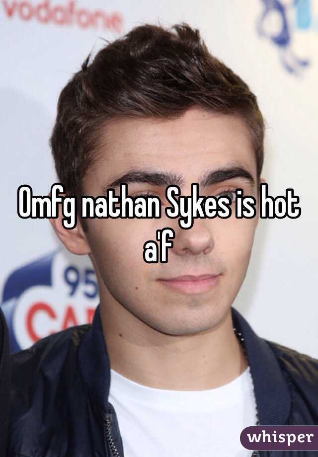 Omfg nathan Sykes is hot a'f 