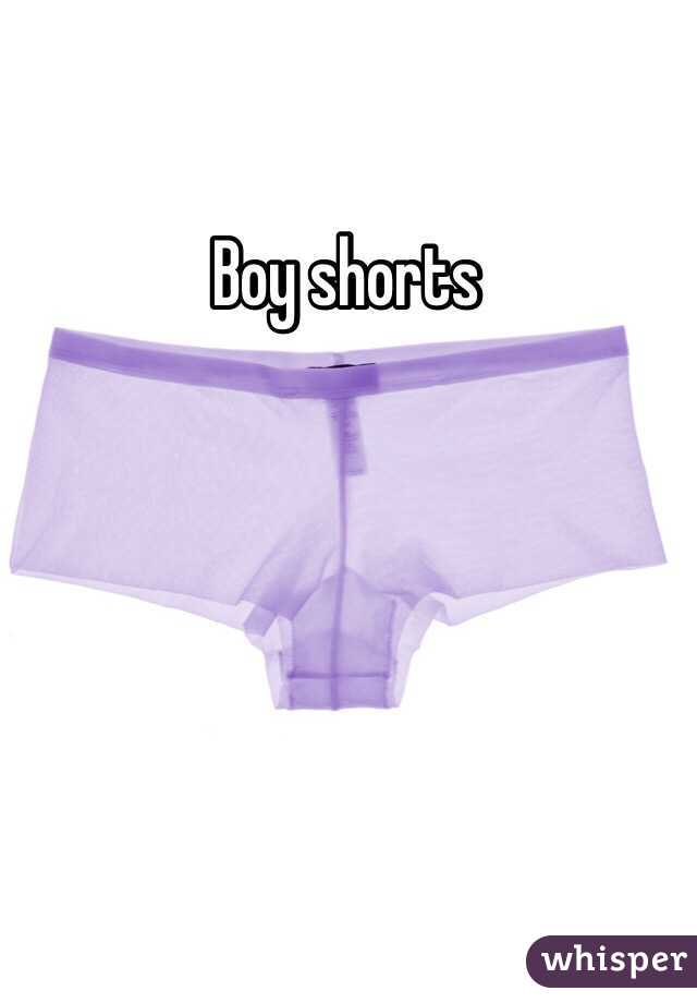 Boy shorts 