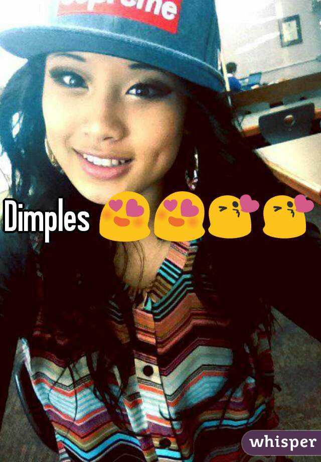 Dimples 😍😍😘😘