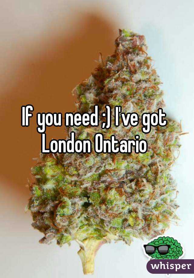 If you need ;) I've got 
London Ontario 