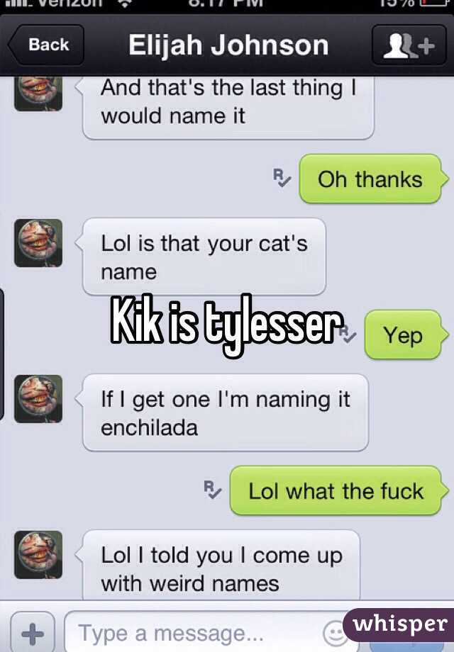 Kik is tylesser