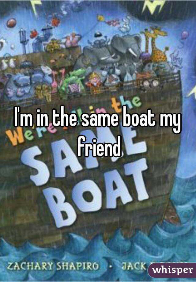 I'm in the same boat my friend
