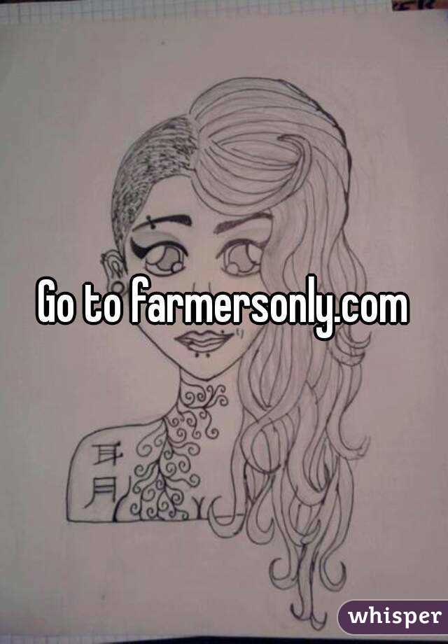 Go to farmersonly.com
