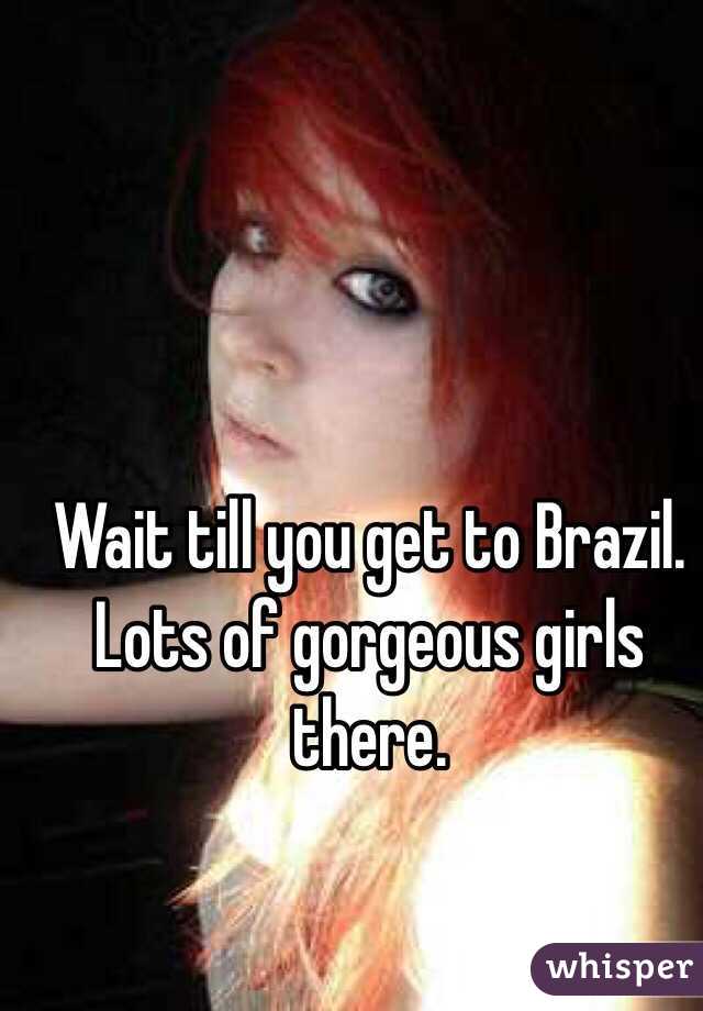Wait till you get to Brazil. Lots of gorgeous girls there. 