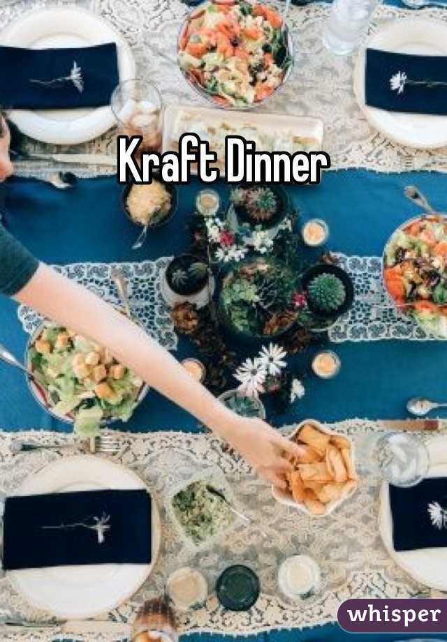 Kraft Dinner