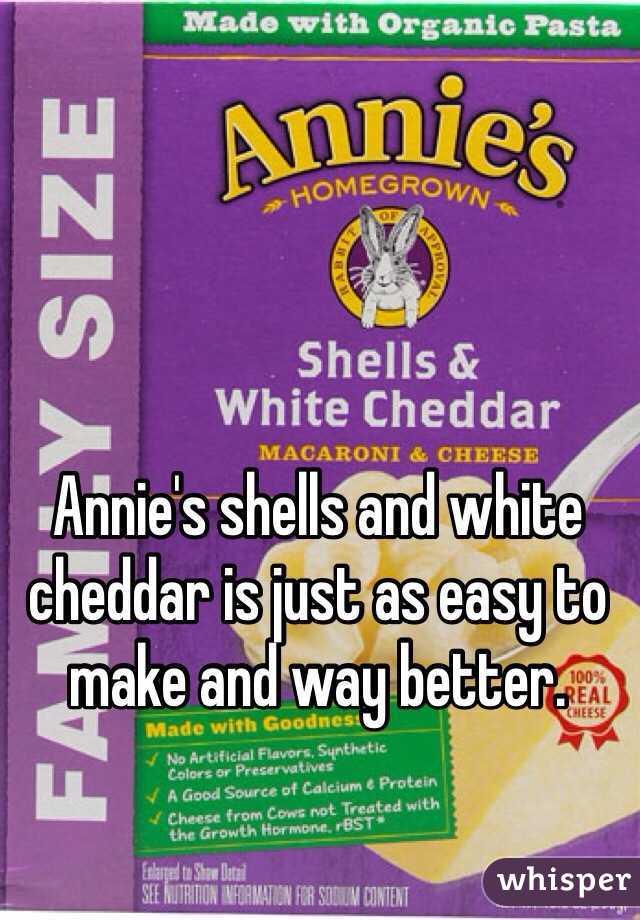 Annie's shells and white cheddar is just as easy to make and way better.