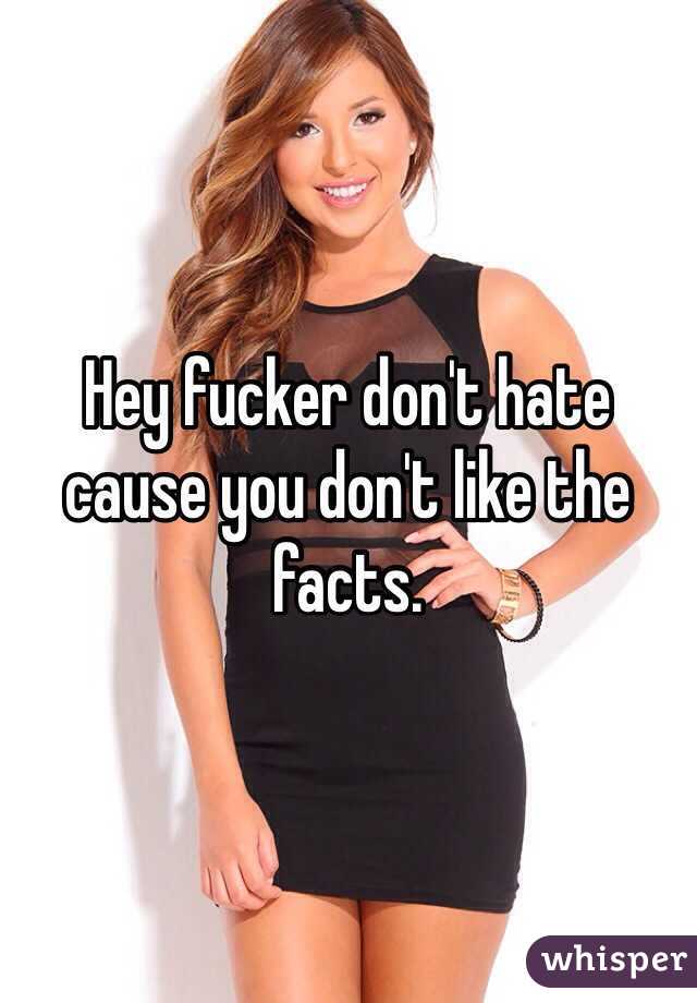 Hey fucker don't hate cause you don't like the facts. 