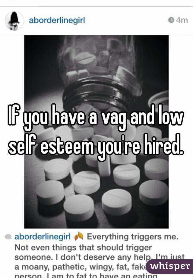 If you have a vag and low self esteem you're hired. 